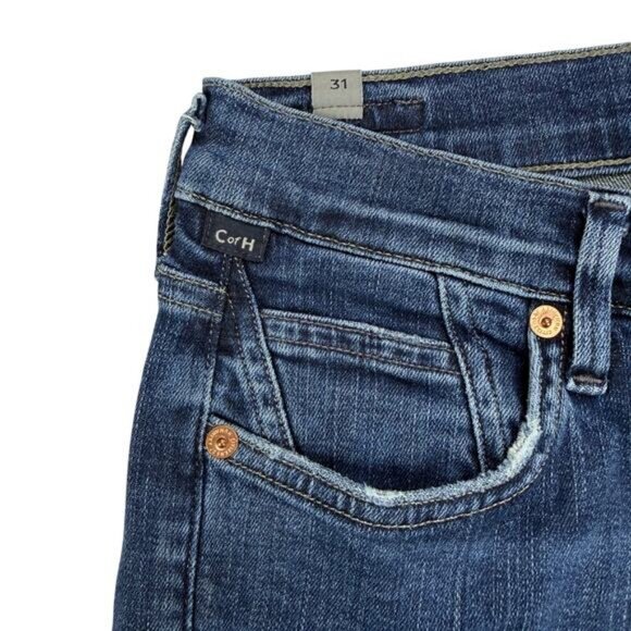 CITIZENS OF HUMANITY Rocket Crop Mid Rise Skinny Jean Sz 31 - Picture 3 of 10